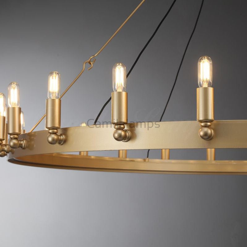 Camina Round Living Room Chandelier - Camilalamps - CAM1159