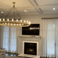 Camina Round Living Room Chandelier - Camilalamps - CAM1148