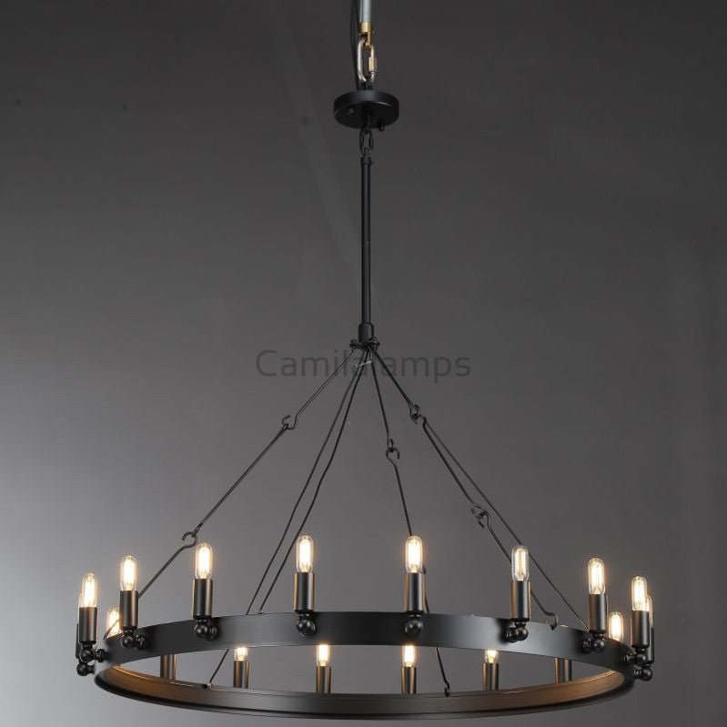 Camina Round Living Room Chandelier - Camilalamps - CAM1151