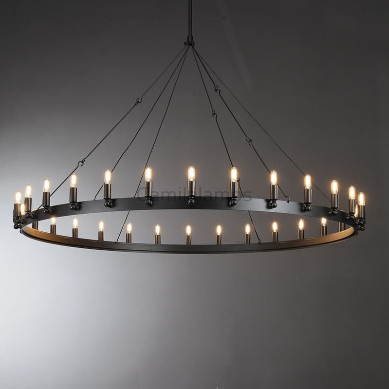 Camina Round Living Room Chandelier - Camilalamps - CAM1156
