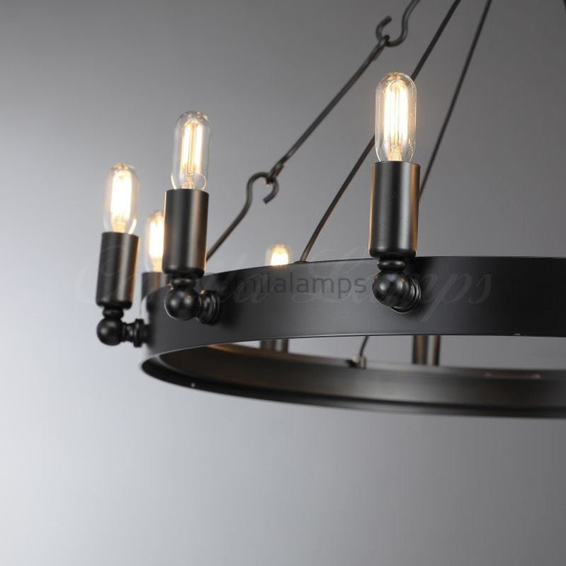 Camina Round Living Room Chandelier - Camilalamps - CAM1168