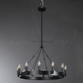 Camina Round Living Room Chandelier - Camilalamps - CAM1145