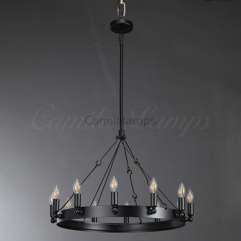Camina Round Living Room Chandelier - Camilalamps - CAM1145