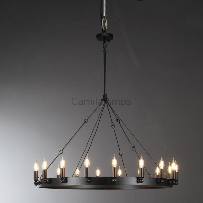 Camina Round Living Room Chandelier - Camilalamps - CAM1150