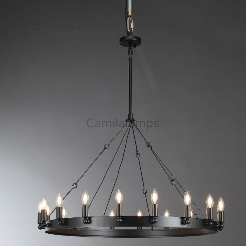 Camina Round Living Room Chandelier - Camilalamps - CAM1163
