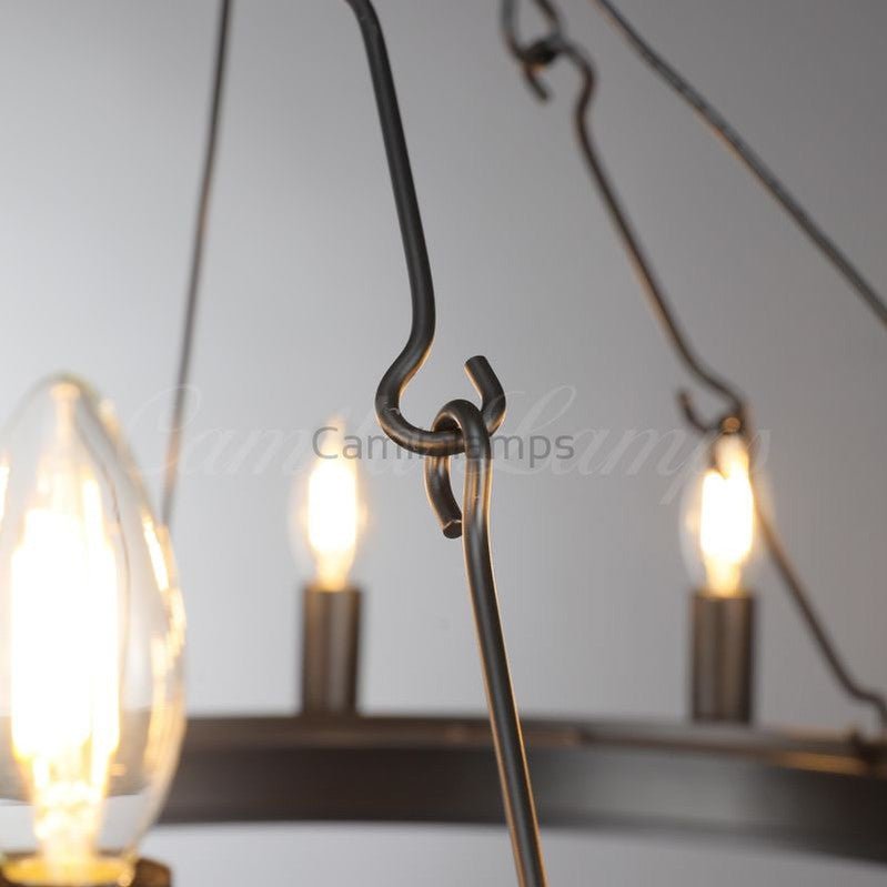 Camina Round Living Room Chandelier - Camilalamps - CAM1169