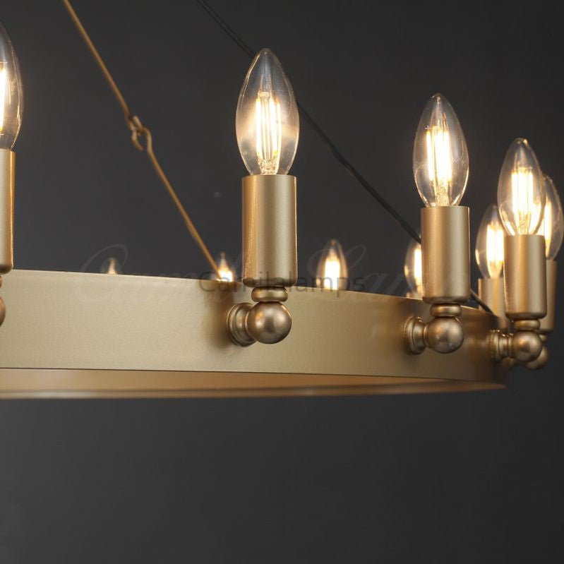 Camina Round Living Room Chandelier - Camilalamps - CAM1148