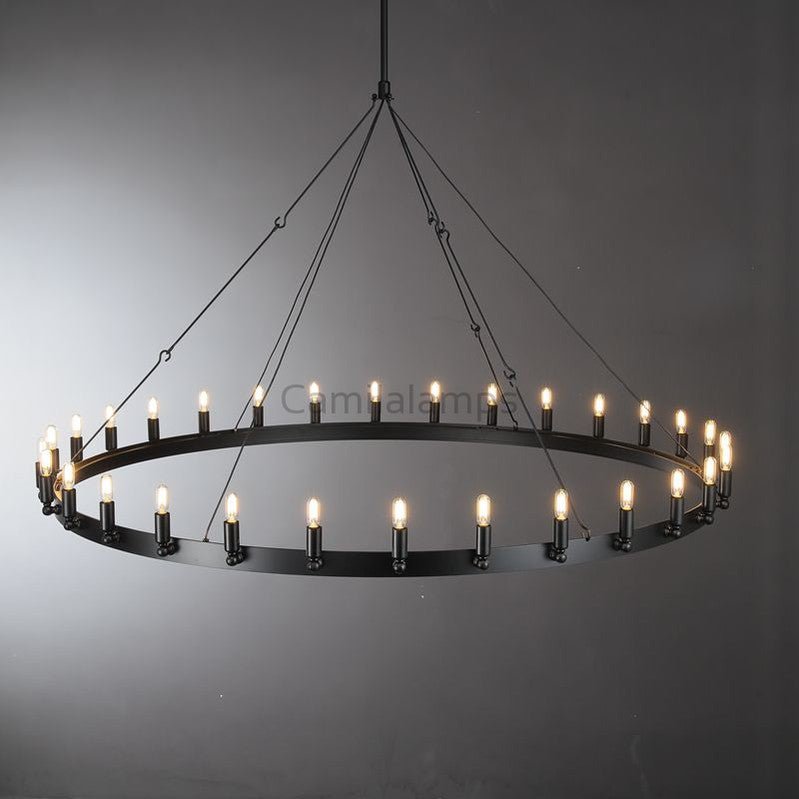 Camina Round Living Room Chandelier - Camilalamps - CAM1162