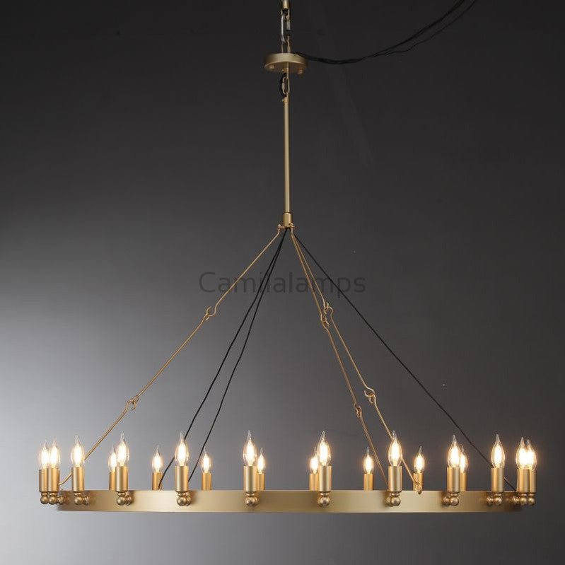 Camina Round Living Room Chandelier - Camilalamps - CAM1154