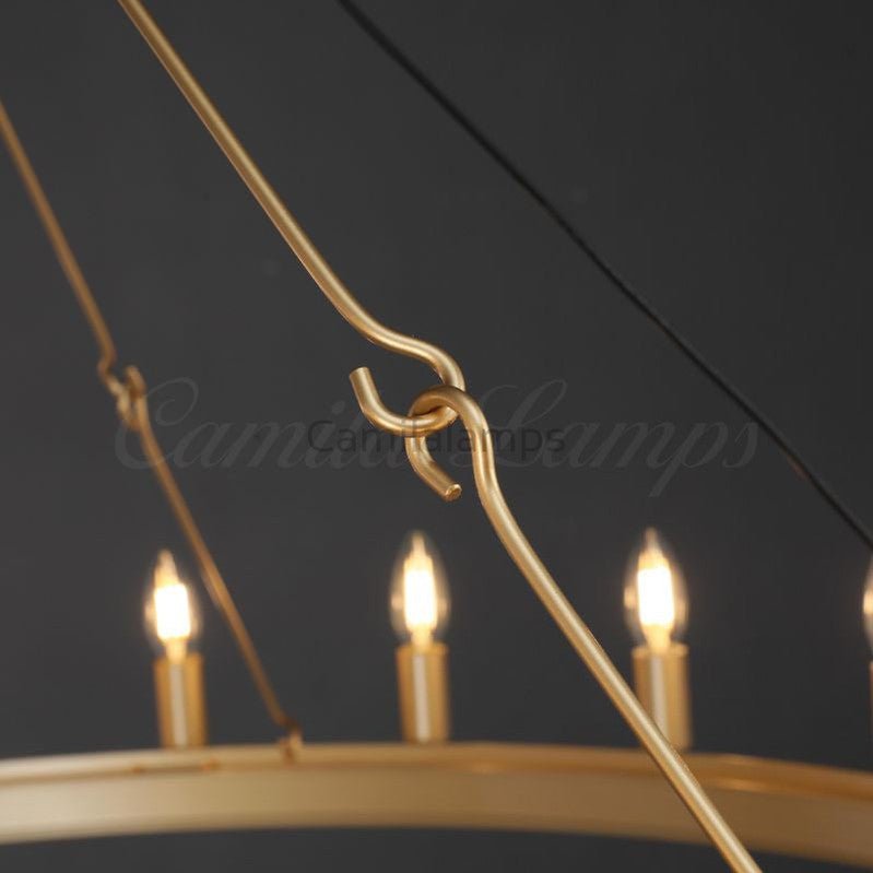 Camina Round Living Room Chandelier - Camilalamps - CAM1166