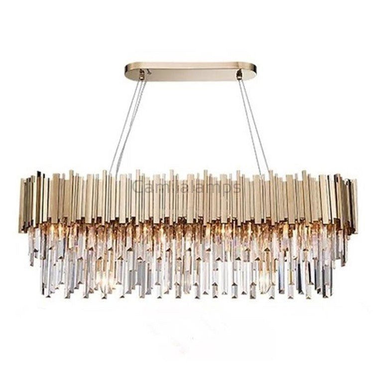 Candi Crystal Chandelier for Dining Room - Camilalamps - CA - A - 360