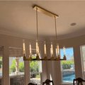 Cannel Linear Chandelier 55