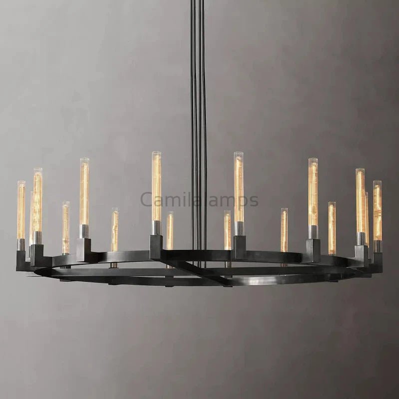 Cannel Round Chandelier 36"48"60"72" - Camilalamps - CA - CH30136 - 2