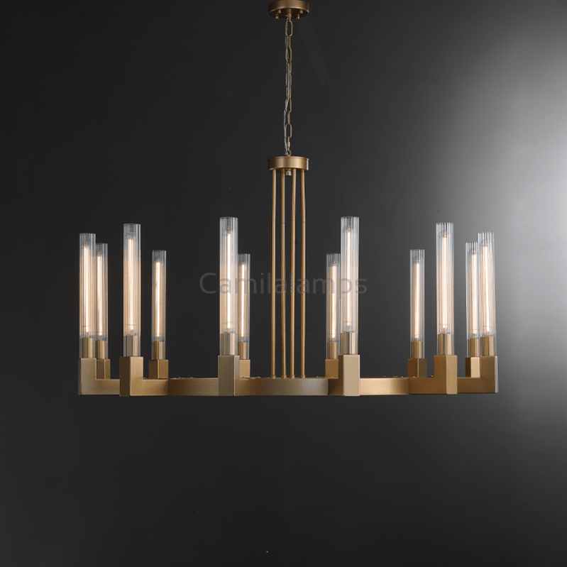 Cannel Round Chandelier 36"48"60"72" - Camilalamps - CAA - 1Z0186