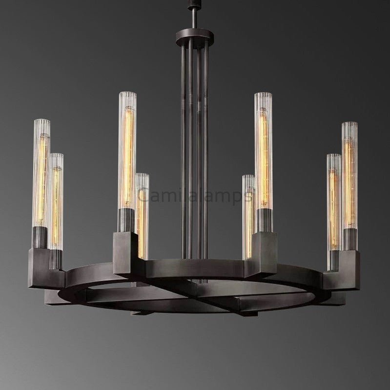 Cannel Round Chandelier 36"48"60"72" - Camilalamps - CA - CH30136 - 1