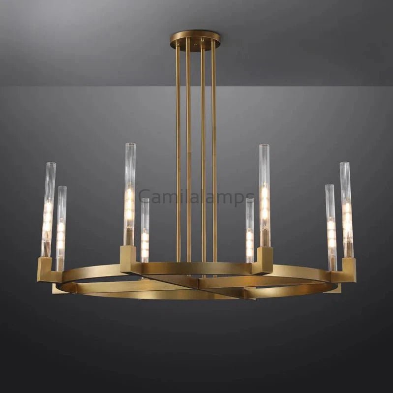 Cannel Round Chandelier 36"48"60"72" - Camilalamps - CA - CH30136 - 1