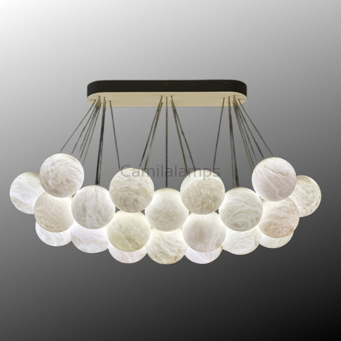 Cantus Alabaster Chandelier - Camilalamps - Cantu - 875 - 1