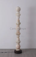 Carlee Alabaster Standing Lamp, Living Room And Bedroom Floor Lamp - Camilalamps - ILM2189