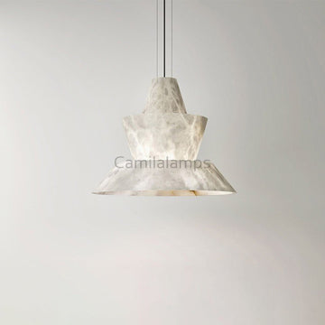 Carol Alabaster Dining Table Pendant Light - Camilalamps - CA - AL2024 - C2402
