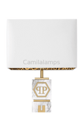 Carved Marble Floor lamp | Philipp Plein King - Camilalamps - PP0052UL