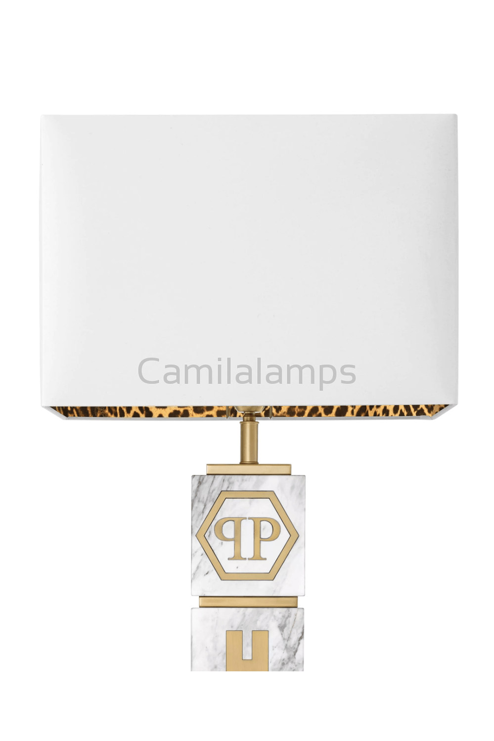 Carved Marble Floor lamp | Philipp Plein King - Camilalamps - PP0052UL