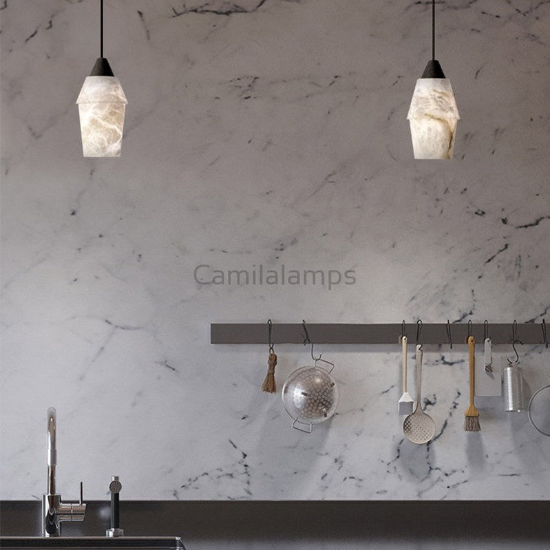 Cassian Alabaster Pendant Lighting - Camilalamps - CAM - CA - 02