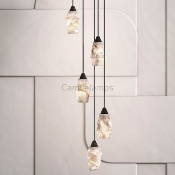 Cassian Alabaster Pendant Lighting - Camilalamps - CAM - CA - 01