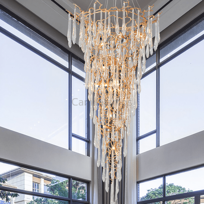 Cecily Crystal Branch Chandelier H 94.49" - Camilalamps - ILM0530