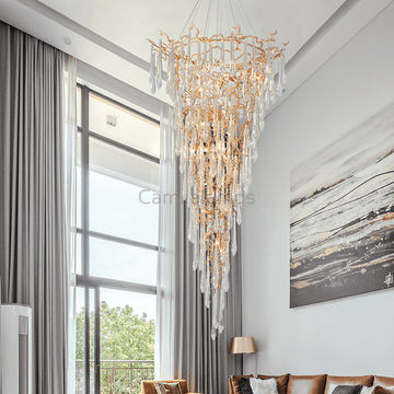Cecily Crystal Branch Chandelier H 94.49" - Camilalamps - ILM0530