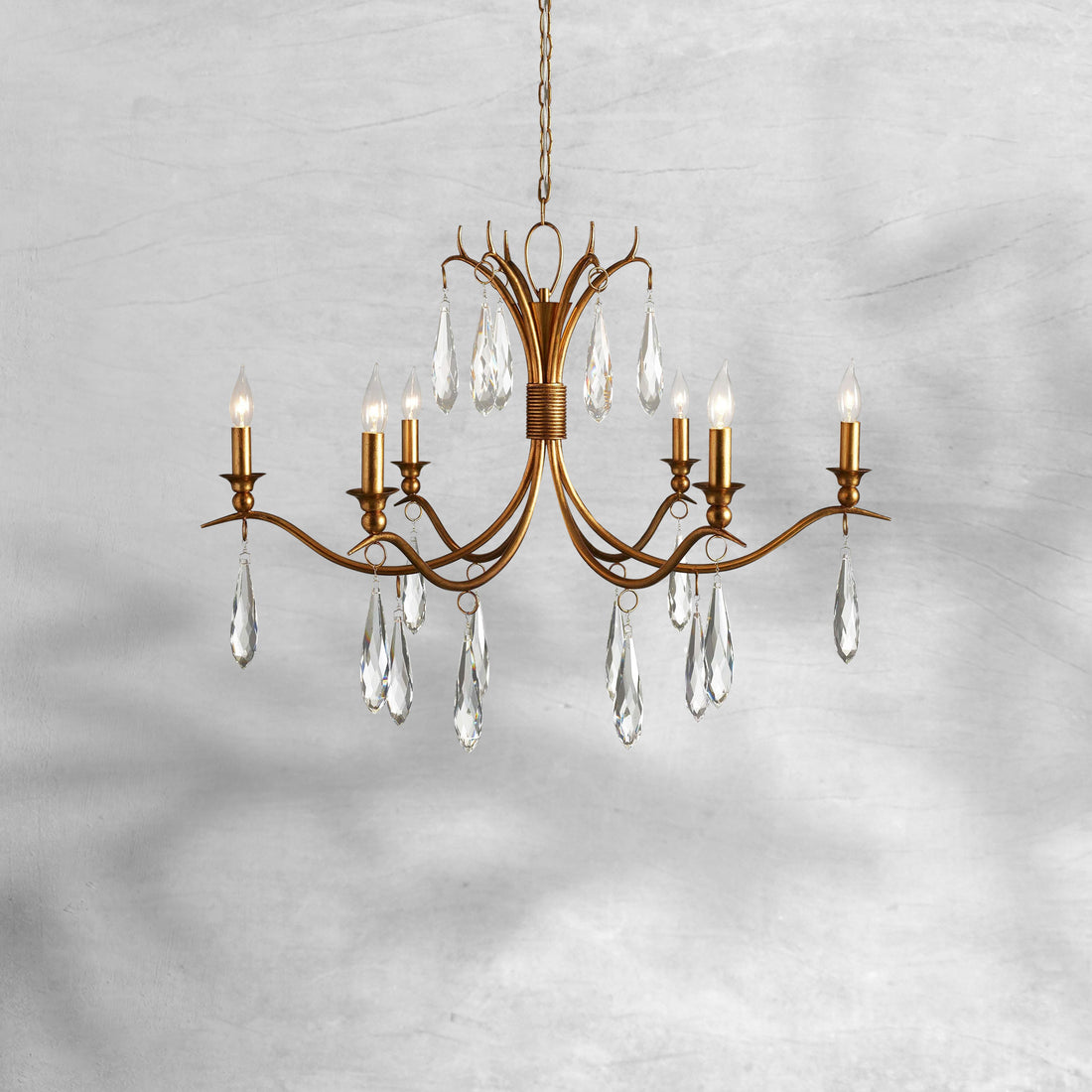 Celine Chandelier 36'' 59'' - Camilalamps - CA - 594H699