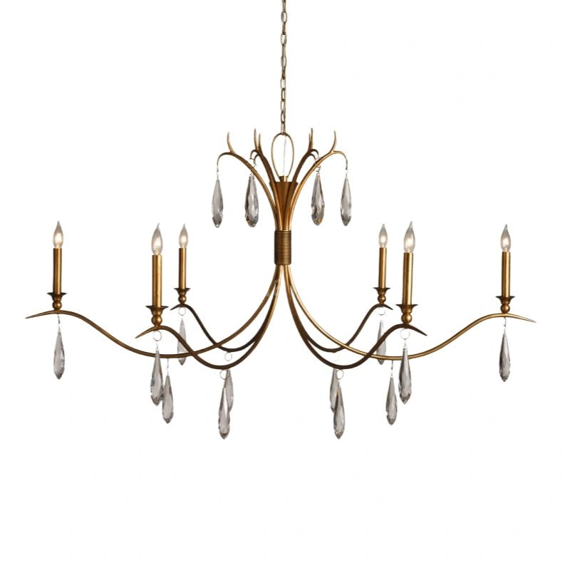 Celine Chandelier 36'' 59'' - Camilalamps - Ca-1594H282