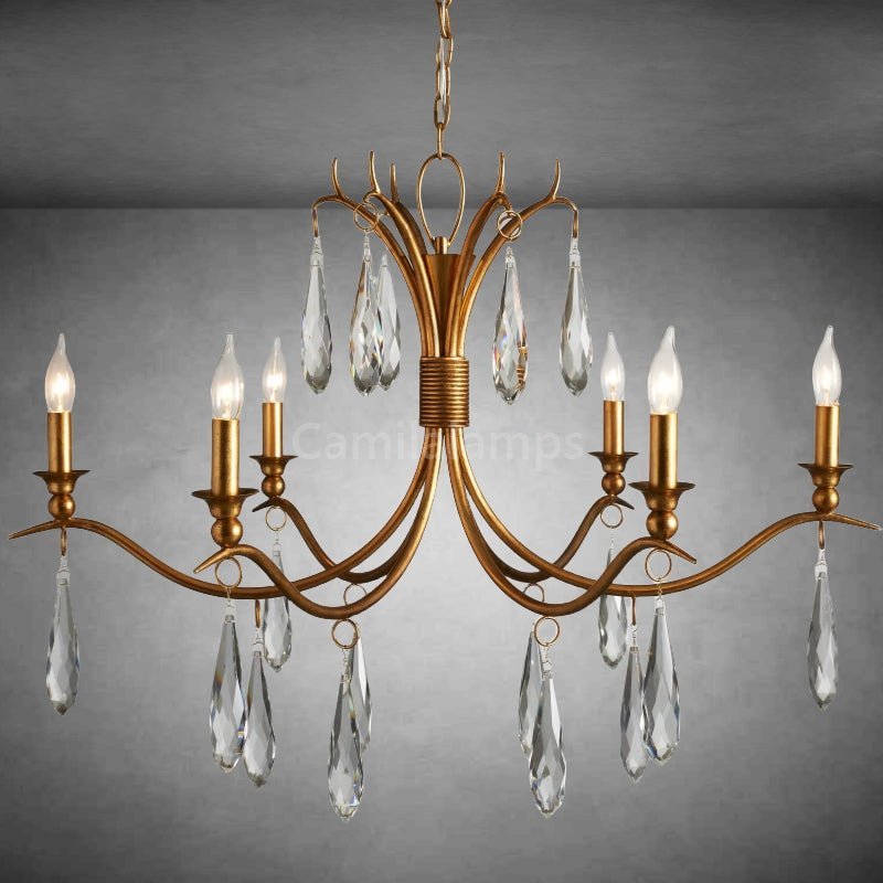 Celine Chandelier 36'' 59'' - Camilalamps - Ca-1594H282