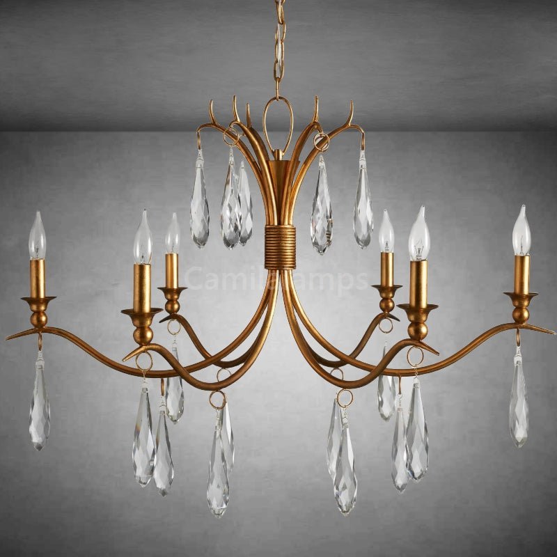Celine Chandelier 36'' 59'' - Camilalamps - Ca-1594H282