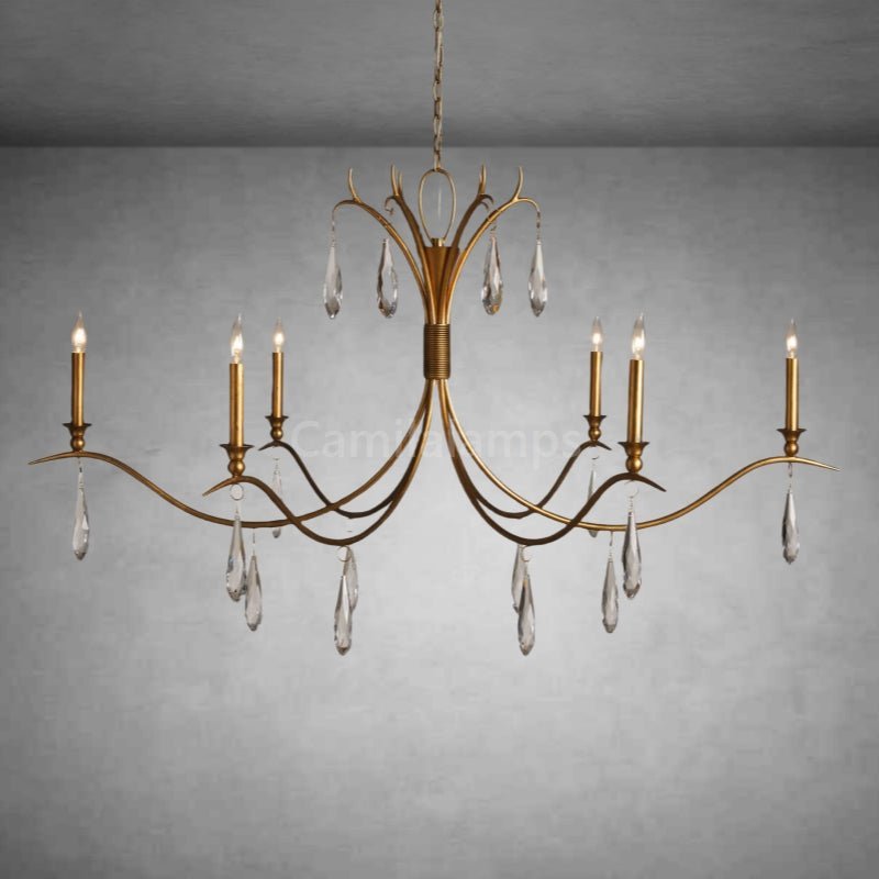 Celine Chandelier 36'' 59'' - Camilalamps - Ca-1594H282