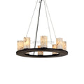Centrum Alabaster Round Chandelier - Camilalamps - Centr-11302-1-11