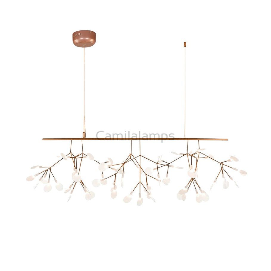 Ceramic Rose Firefly LED Chandelier - Camilalamps - CAA - 10012A5