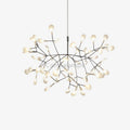 Ceramic Rose Firefly LED Chandelier - Camilalamps - CAA - 10012A6