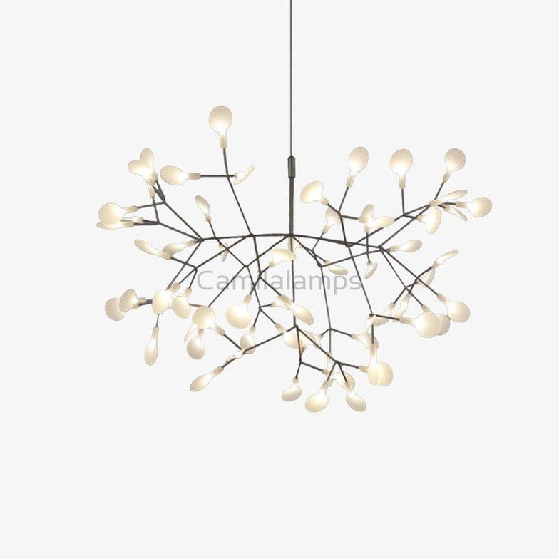 Ceramic Rose Firefly LED Chandelier - Camilalamps - CAA - 10012A6