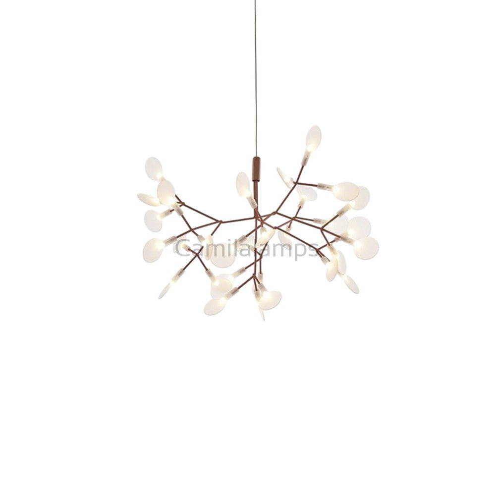 Ceramic Rose Firefly LED Chandelier - Camilalamps - CAA - 10012A3