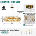 Chandelier for Dining Room, L35.4 Black Rectangle Crystal Chandelier Over Table, Modern 16 - Light Large Crystal Chandeliers Ceiling Light, Pendant Light Fixture for Kitchen Island Living Room - Camilalamps - B0CT8P57Z1