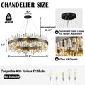 Chandelier for Dining Room, L35.4 Black Rectangle Crystal Chandelier Over Table, Modern 16 - Light Large Crystal Chandeliers Ceiling Light, Pendant Light Fixture for Kitchen Island Living Room - Camilalamps - B0CT8P57Z1