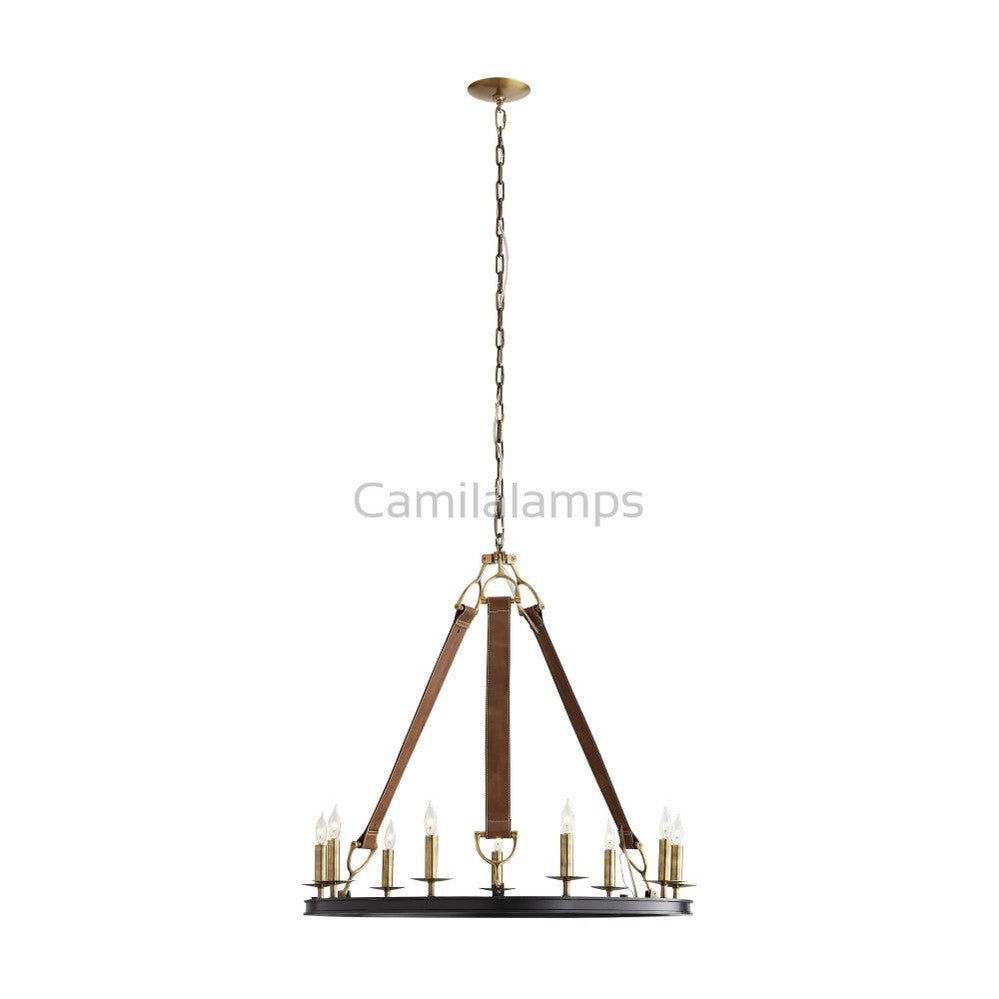 CHANEY CHANDELIER 38”D - Camilalamps - CAAA - 1Z0005