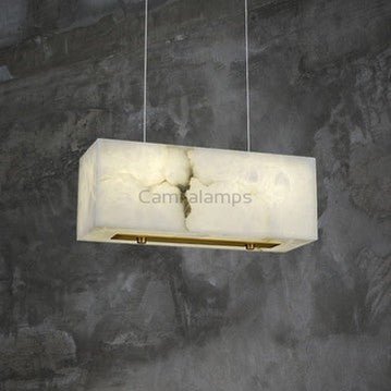 Charlene Marble Cubic Dining Area Chandelier - Camilalamps - aBRR-11