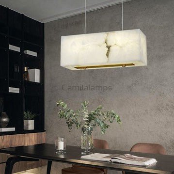 Charlene Marble Cubic Dining Area Chandelier - Camilalamps - aBRR-11