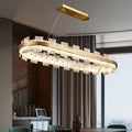 Charlene Marble Gol Modern Chandelier - Camilalamps - AL - 2