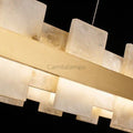 Charlene Marble Gol Modern Chandelier - Camilalamps - aL-12