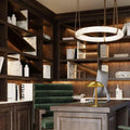 Charlene Marble Halo Circle Light - Camilalamps - ALA - 1
