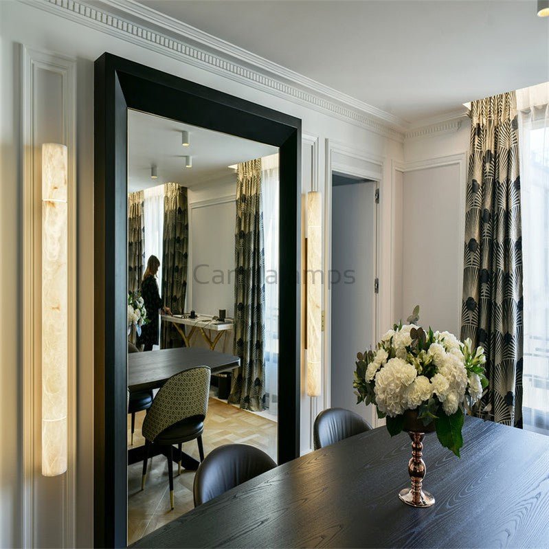 Charlene Marble Long wall sconce 46"H - Camilalamps - CAA - 10027A9