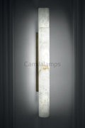 Charlene Marble Long wall sconce 46