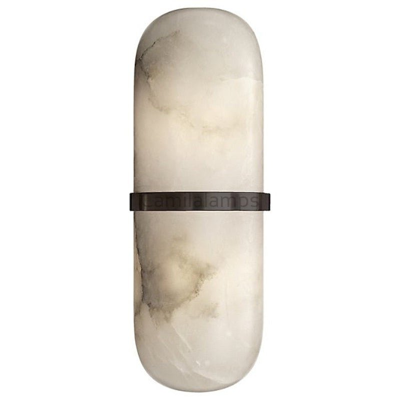 Charlene Marble Mirror Front Wall Sconce - Camilalamps - WASM - 3